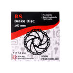 דיסק בלם RS פלדת אל-חלד קוטר 160 מ"מ – הסטנדרט המקצועי לבלימה עוצמתית