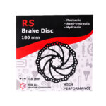 דיסק בלם RS פלדת אל-חלד קוטר 110 מ"מ – עוצמת בלימה וקירור מהיר
