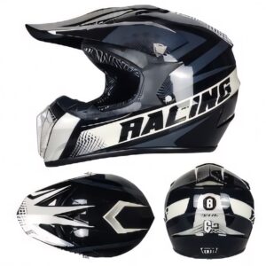 קסדת פולפייס rs glossy midnight – שחור מבריק – הגנה מלאה בכל המידות (xs xl)