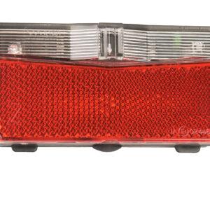 פנס אחורי RS בטיחותי – 5 נורות LED – פועל על סוללות – נראות מקסימלית לרכיבת לילה