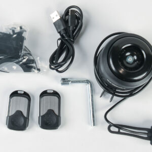 צופר אזעקה RS Smart-Horn – טעינת USB – חיישן תנועה נגד גניבה – עוצמה של 120dB