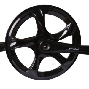 סט קראנק PROWHEEL קומפלט לחיבור מרובע – זרועות אלומיניום איכותיות וגלגל שיניים עמיד