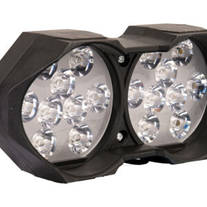 פנס קדמי RS כפול 14 LED – עוצמת הארה מקסימלית – מתח רחב 12V-80V