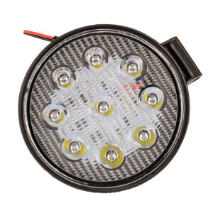 פנס פרוזקטור RS עגול – 9 נורות LED – מתח רחב 12V-80V – עוצמת הארה חסרת פשרות
