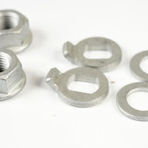 סט אומים ושייבות RS לציר מנוע 22 מ"מ – גרסת Heavy Duty – אבטחה מוחלטת למנועים חזקים